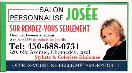 Salon Personnalisé Josée